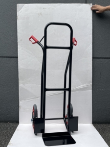 250Kg Boetiekfabriek Op Maat Stalen <span class=keywords><strong>Trolleys</strong></span> Voor Magazijntrolleys, 6 Wielen Trapklimmen, Intrekbare Leuningen - Product Image 3