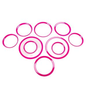 Pour <span class=keywords><strong>Mini</strong></span> <span class=keywords><strong>Cooper</strong></span> <span class=keywords><strong>R56</strong></span> R57 R58 R59 tout nouveau matériau plastique 10 pièces Kits de jeu de bagues intérieures - Product Image 3