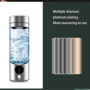 Chăm sóc sức khỏe hoạt động xách tay H2 thủy tinh <span class=keywords><strong>Hydrogen</strong></span> nước chai <span class=keywords><strong>Hydrogen</strong></span> nước giàu chai nước chai <span class=keywords><strong>Hydrogen</strong></span> - Product Image 3