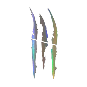 Ma Thuật vuốt ánh sáng nhãn dán lông mày tự động đèn pha Vinyl Decal xe tạo kiểu xe phản chiếu Quái Vật nhãn dán cào sọc móng vuốt - Product Image 3