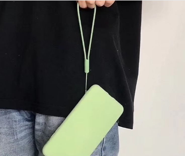 Custom Silicone Phone Wrist Strap Anti-Lost Shockproof Band for Phone Case and Phone Holder Trap Wristband for Phone Case