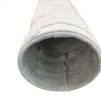 Sac filtrant en fibre de basalte haute efficacité pour dépoussiéreur industriel à poches, filtration à 99,5 %, fonctionnement continu 300-350