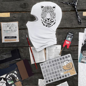 หน้ากากสกีแบบเต็มหน้าสำหรับผู้ใหญ่2025 100% โพลีเอสเตอร์แบบมีรูเดียวพิมพ์ลายออกแบบได้ตามต้องการ - Product Image 3