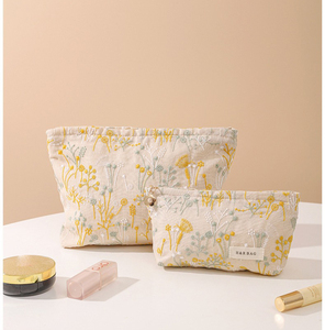 Phong Cách Mới Nhà Máy Thêu Thiết Kế Trang Điểm Túi Dễ Thương Xách Tay Dây Kéo Pouch Cho Son Môi Dưỡng Da Đồ Trong Nhà Tắm - Product Image 2