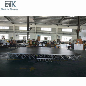 เวทีเคลื่อนที่สำหรับงานแต่งงาน ใช้วัสดุอลูมิเนียม ติดตั้งง่าย ระบบเวทีพับได้ยอดนิยมสำหรับงานอีเว้นท์ - Product Image 5