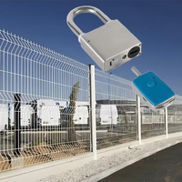 Cadenas de contrôle d'accès pour hôpitaux - Acier inoxydable, déverrouillage par application/empreinte digitale/clé, stockage de données cloud, garantie 1 an
