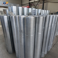 Bobine de tôle perforée industrielle en acier inoxydable pour filtration, ventilation et protection