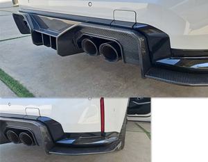 2021 + शुष्क कार्बन फाइबर के लिए रियर डिफ्यूज़र G80 m3 g82 g83 m4 रियर बम्पर डिफ्यूज़र - Product Image 3