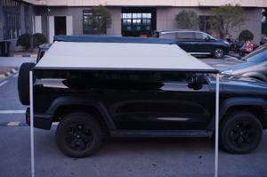 Soleflex Camper 4WD 4X4 Quatre Saisons Deux Chambres Voiture Latérale Auvent Extensible <span class=keywords><strong>Toit</strong></span> Porte-Bagages - Product Image 2