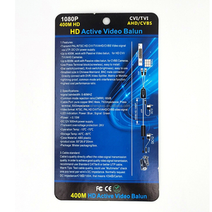 <span class=keywords><strong>Video</strong></span> hoạt động <span class=keywords><strong>Balun</strong></span> 400m máy phát và máy thu hỗ trợ 1080P HD CVI/TVI/AHD/CVBS CCTV phụ kiện - Product Image 6