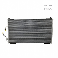 Suku Cadang Pendingin Otomatis Kondensor AC 6455.Y1 6453.AS 9637416580 6455Y9 untuk Kondensor AC Mobil Peugeot