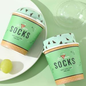 1 Par <span class=keywords><strong>de</strong></span> Calcetines <span class=keywords><strong>de</strong></span> Moda hasta <span class=keywords><strong>la</strong></span> Pantorrilla con Diseño <span class=keywords><strong>de</strong></span> Helado, Regalo Novedoso para Hombres y Mujeres con el Mismo Estilo para Festivales <span class=keywords><strong>de</strong></span> las Cuatro Estaciones - Product Image 5