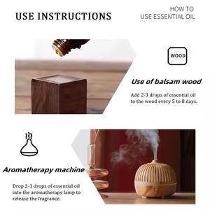 Organic 100% Pure Therapeutic Grade Rose, Sweet Orange, White Tea, Green Tea Difusor de aceite esencial Set para aromaterapia - Product Image 5