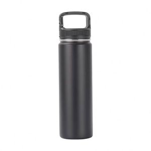 Powder Coated 18oz Double <b>Wall</b> Stainless Steel Vacuum Insulated Sport Thermos <b>Large</b> Capacity Water Bottle Flask with Handle - Product Image 6