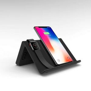 Multi-función de alarma de reloj del teléfono móvil cargador inalámbrico para <span class=keywords><strong>Iwatch</strong></span> de carga inalámbrica - Product Image 2