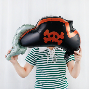 Nave pirata Foil palloncino pirata tema tiratore scelto nave pirata giro ragazzo o ragazze decorazione di buon compleanno per bambini - Product Image 3