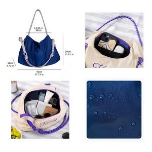 Personalized Classic Nylon <b>Tote</b> <b>Bag</b> Custom Name Waterproof Durable Travel Duffle Sports Adjustable Crossbody Shoulder Sling <b>Bag</b> - Product Image 5