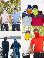 Masque de ski à visage intégral pour moto, vélo, course, sports de plein air, logo personnalisé, balaclava