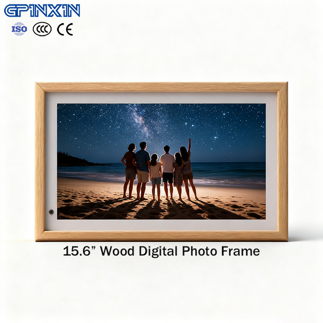15.6 Inch Digital Art Screen Smart Picture LCD Display MP3/MP4 Video Large Digital Photo Frame 15.6 Inch for Art Gallery