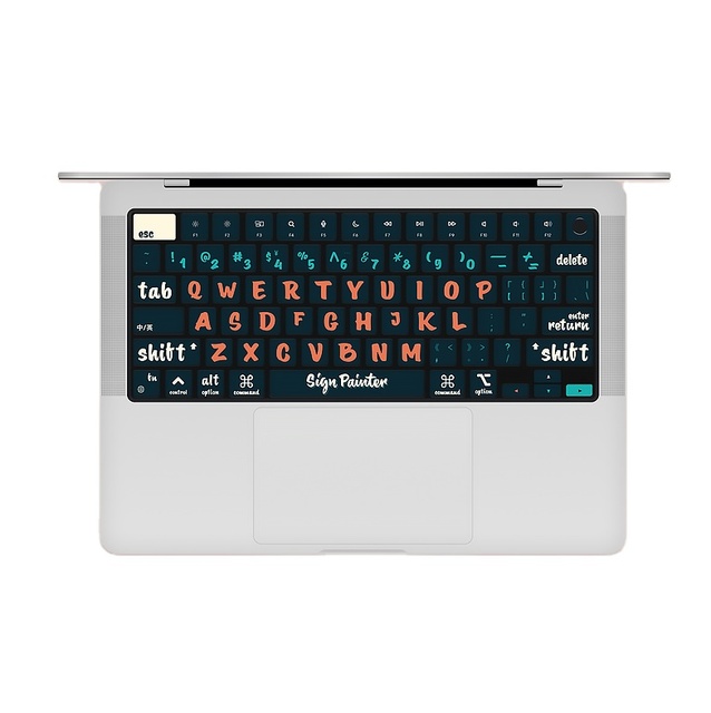 Eco Friendly Removable Game Cartoon Cute Keyboard Stickers for Pc Laptops