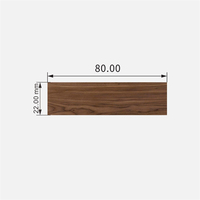 Supports de numéros de table en bois de noyer, présentoirs de cartes de menu, base en bois