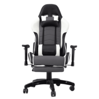 Vente en gros de chaises de bureau en cuir de course chaises de jeu modernes pivotantes d'ordinateur de haute qualité chaises de jeu de course avec accoudoir 2D