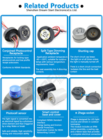 Iluminación Inteligente para Calles, IP66, NEMA 7 PIN, Enchufe con Regulación de Intensidad 0-10V, con Controlador de Lámpara y Caja para Uso Comercial, 16A