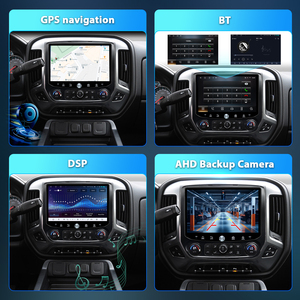 Accesorios de Radio con Pantalla de 11.5 Pulgadas, Snapdragon 665 para GMC Chevrolet Silverado Sierra 2014-2018, Android 13, Pantalla Táctil, Carplay - Product Image 5