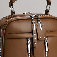 Sac à bandoulière noir pour femmes, sac à main à fermeture éclair, poignée souple pour les voyages quotidiens
