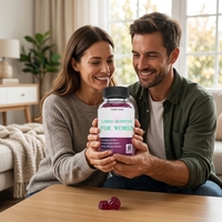 Gummies véganes au Maca et au Palmier Nain pour l'énergie et l'équilibre hormonal chez l'adulte – Complément alimentaire OEM