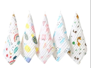 Serviettes de bain pour nouveau-nés, 299 GSM, imprimées, 70x100 cm, rectangulaires, personnalisées, fabriquées à la machine au Vietnam, 100% coton biologique, pour la maison, la chambre et la salle de bain - Product Image 6