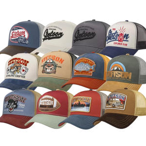 <span class=keywords><strong>Casquette</strong></span> de camionneur <span class=keywords><strong>Stetson</strong></span> personnalisée avec broderie, <span class=keywords><strong>casquette</strong></span> en maille respirante pour sports de plein air, <span class=keywords><strong>casquette</strong></span> de baseball pour hommes et femmes - Product Image 1
