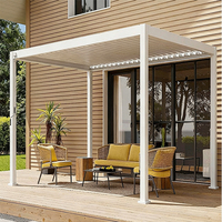 Nouvelle Arrivée ANCSEM : Structure de Pergola Motorisée Autoportante Moderne à Lames Orientables pour Usage Commercial