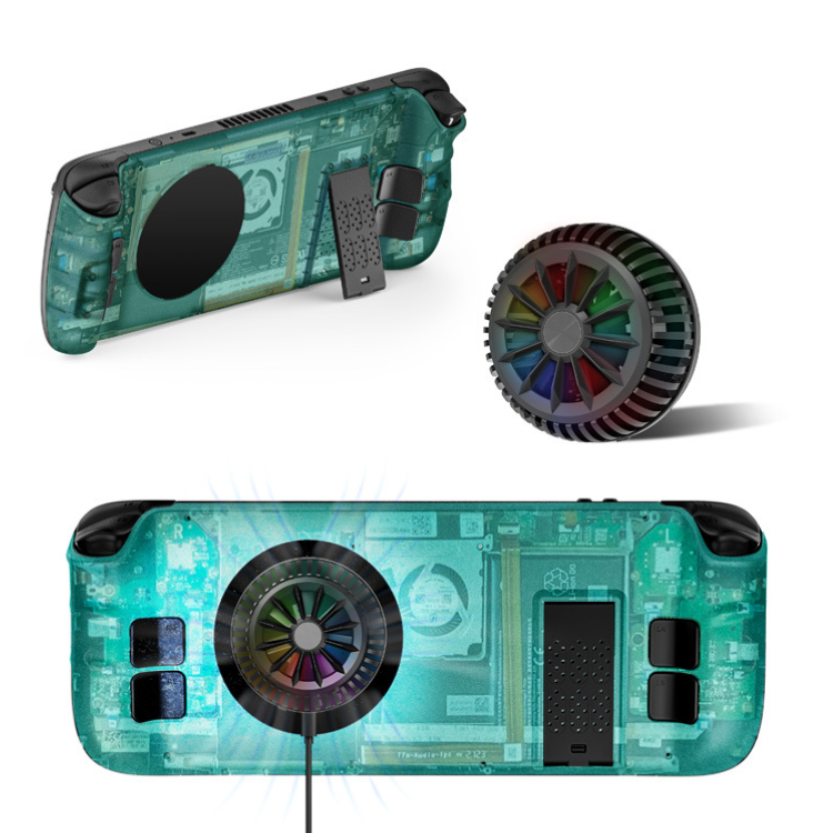 Cyan Transparent Radiator(S)