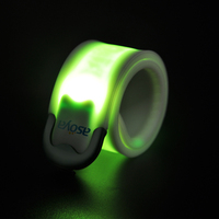 Bracelet en silicone lumineux USB, bracelet LED en silicone, lumière RGB, plusieurs couleurs, plusieurs modes avec flash lumineux, bracelet de fête