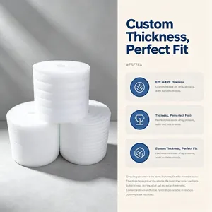 Rouleau de mousse EPE à épaisseur personnalisée, recyclable, imperméable, pour l'emballage de produits en verre - Product Image 3