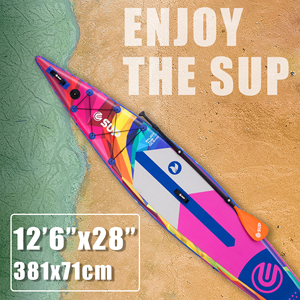 เรือซัพ E <span class=keywords><strong>SUP</strong></span> <span class=keywords><strong>12.6</strong></span> แบบสองชั้น ทำจาก PVC สำหรับแข่งขันในทะเลและคลื่นทะเล - Product Image 6