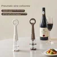 Ensemble ouvre-bouteille à pression d'air portable 2-en-1 et extracteur de bouchon pour bière et vin rouge, accessoires de bar, outil de cuisine domestique