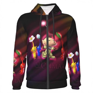 休闲拉链连帽衫 免费设计服务 定制艺术品 OEM ODM 工厂直供 高品质连帽运动衫 适合进口商 - Product Image 3