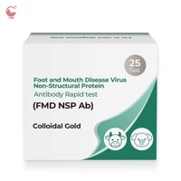 Kit de test rapide d'anticorps FMD NSP DIVA pour distinguer les bovins, porcs et moutons infectés des animaux vaccinés, bandelette de test 3ABC OEM ODM