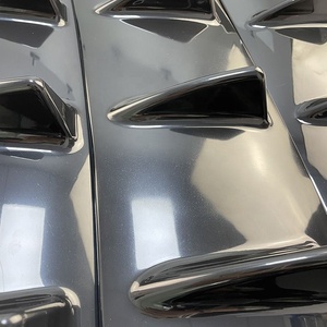 Diffuseur universel de lèvre de pare-chocs arrière de <span class=keywords><strong>voiture</strong></span> accessoires de Modification extérieure automatique Kit de becquet d'<span class=keywords><strong>aileron</strong></span> de requin noir 3/5/7 aile pour voitures - Product Image 2