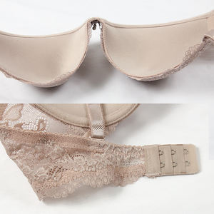 꽃 레이스 장식 여성 뜨거운 섹시한 푸시 업 브래지어 이미지 섹시한 숙녀 공기 브래지어 사진 - Product Image 6