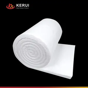 KERUI selimut keramik isolasi termal, kinerja tinggi dengan serat aluminium untuk isolasi berbagai peralatan industri