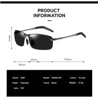 Hochwertige Nacht fahr brille-Blends chutz polarisierte klare Gläser Sicherheits-TAC-Sonnenbrille für Frauen und Männer