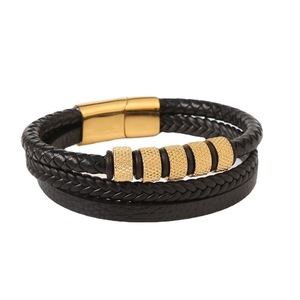 Pulsera de Hombre Original Hecha a Mano con Trenzado Versátil y Cierre Magnético, Accesorio para Aniversario, Fabricante de Joyería - Product Image 5