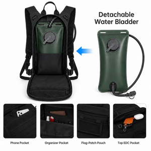 Mochila Táctica LUPU con Logotipo Personalizado, Mochila Ligera para Exteriores, Paquete Utilitario, Bolsa para Chaleco de Protección Personal - Product Image 3