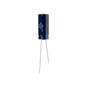 ตัวเก็บประจุแบบมีรูผ่าน560 uF 20% 25V ตัวเก็บประจุมีรูรับแสงสำหรับ ELXY250ELL561MJ25S 560 uF - Product Image 1