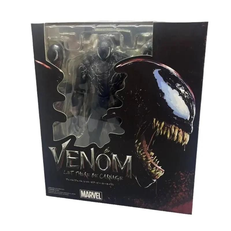 Seri Legenda Film Venom 2 Spider Man Venom koleksi Action Figure mainan Model 20cm