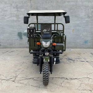 Motocicleta de Cinco Ruedas Refrigerada por Agua con Capacidad de Carga Pesada de 300cc y Autocarga - Product Image 5