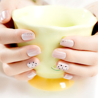 Meilleures ventes : Ongles carrés minimalistes courts en acrylique à presser, motif léopard, étoiles, pois, œil de chat, certifiés CE, 10 pièces